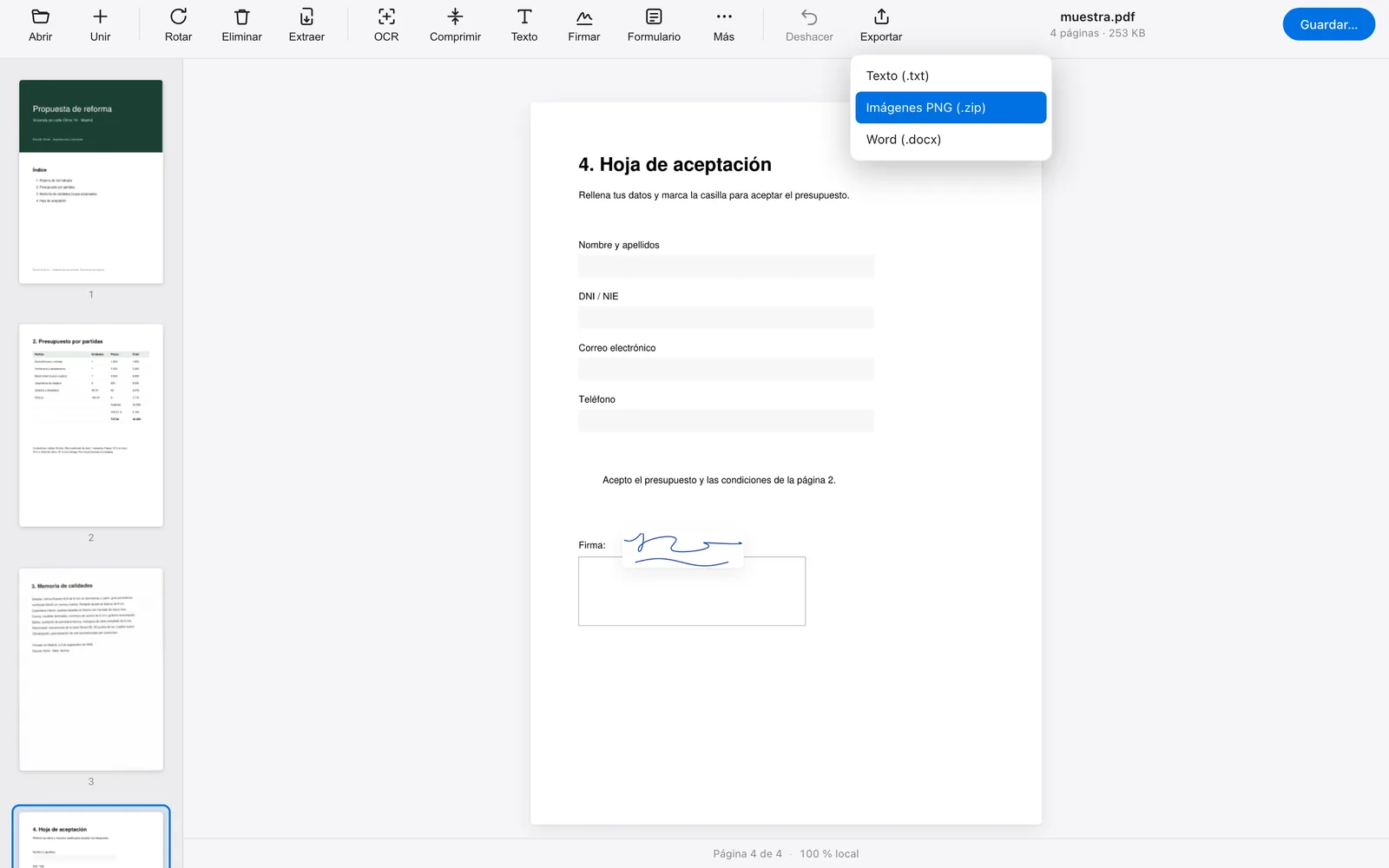 PDF to images · Airpic PDF